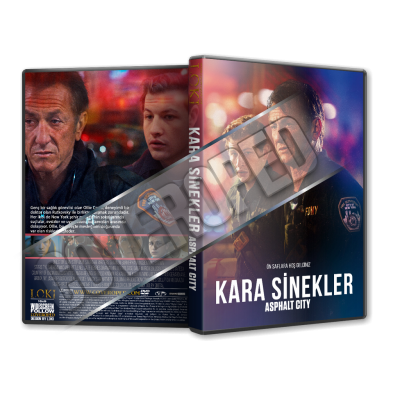 Kara Sinekler - Asphalt City - 2023 Türkçe Dvd Cover Tasarımı